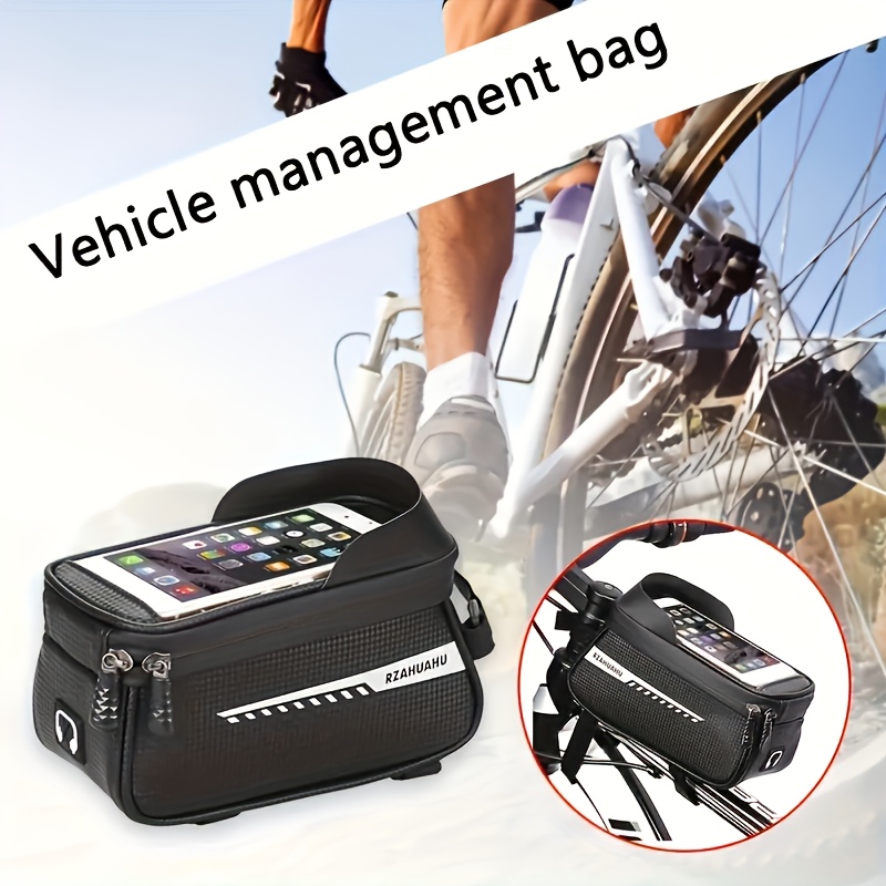 세련된 블랙 자전거 폰 홀더 가방 - 튼튼한 EVA 소 - Commuter Biking 리뷰 및 가격
