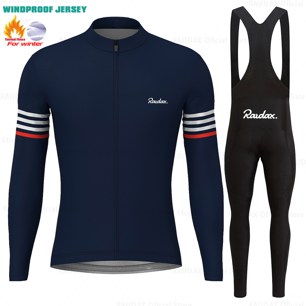 Raudax 겨울 방풍 양털 저지 Ropa De Hom - Cycling Commuter Clothing 리뷰 및 가격