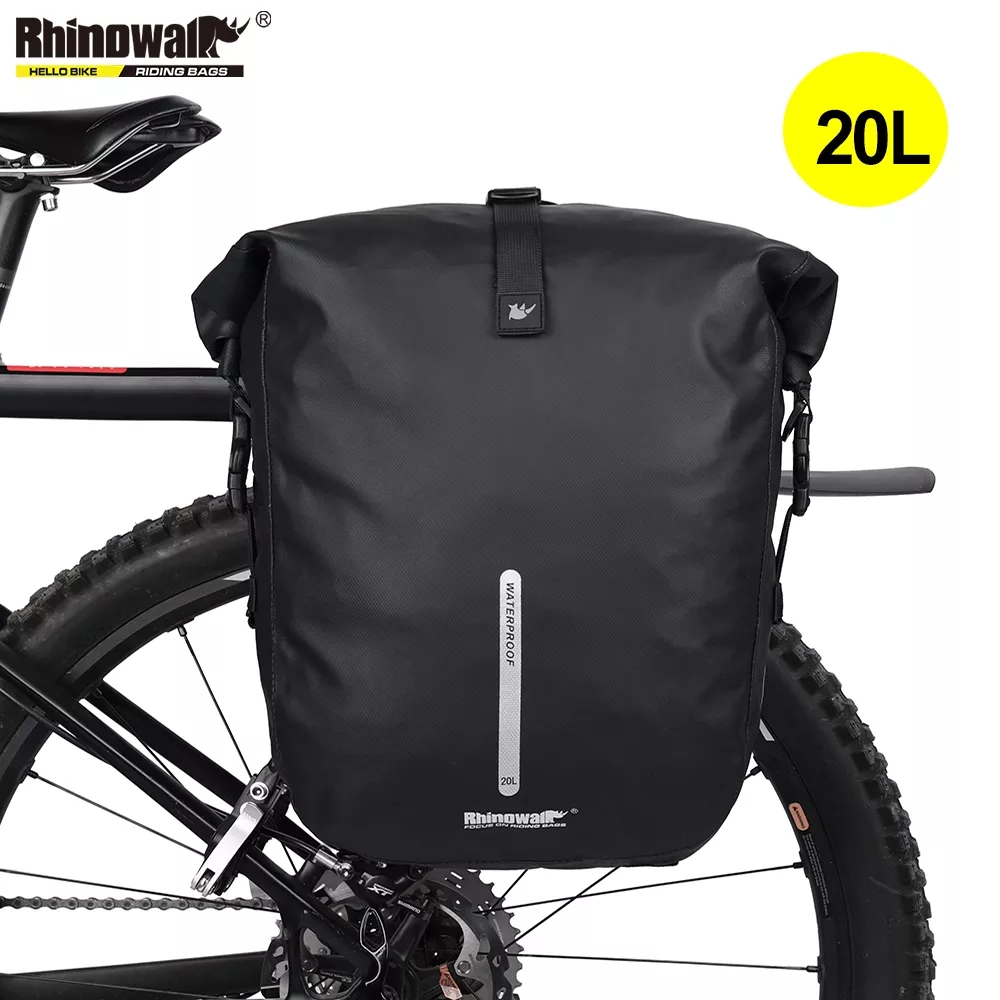 Rhinowalk-방수 자전거 패니어 백팩 20L 트렁 - Cycling Journey 리뷰 및 가격
